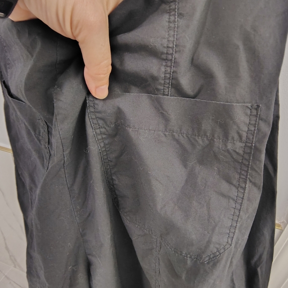 Rundholz Cotton Extra Wide Leg Black Pants Beautiful Drape - Picture 8 of 8